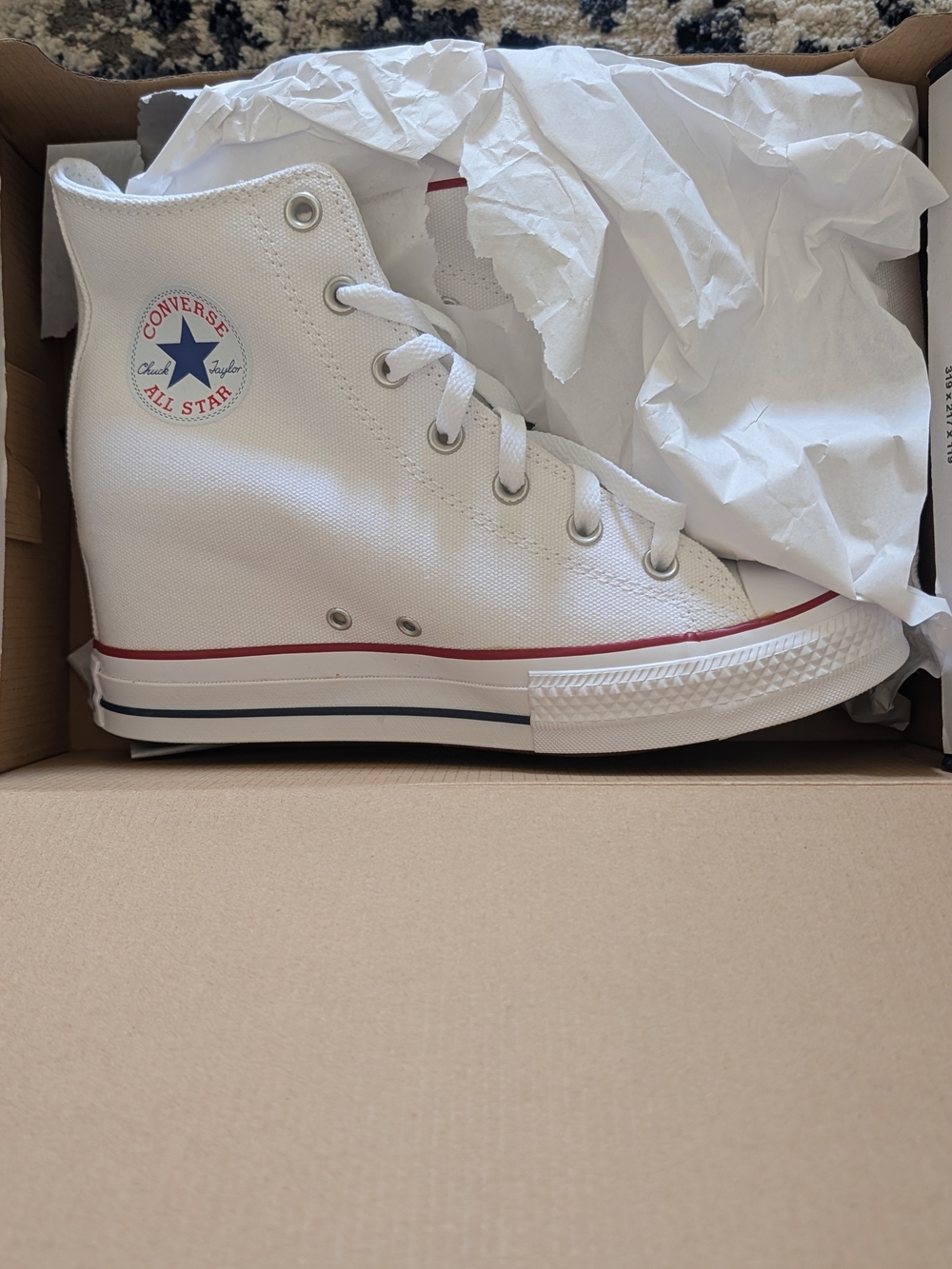 WOMENS CHUCK TAYLOR ALL STAR CLASSIC WEDGE SNEAKER